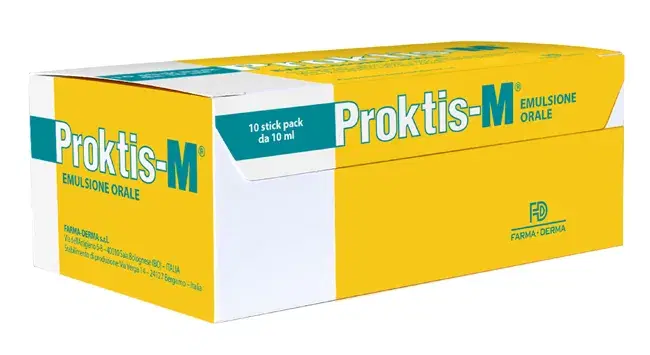Proktis-M Emulsione Rettale per Sollievo e Protezione 10 Stick