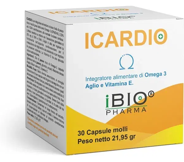 Icardio Integratore Cardio Sostenitore 30 Capsule Molli