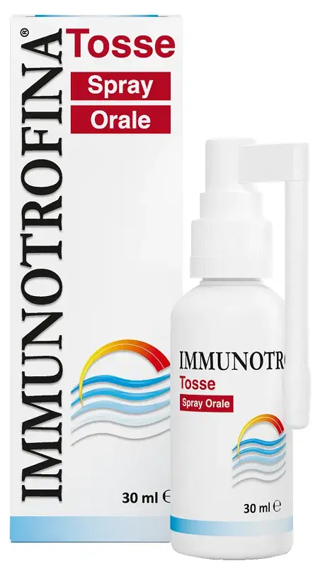 Immunotrofina Spray Orale per Lenire e Calmare la Tosse 150 ml