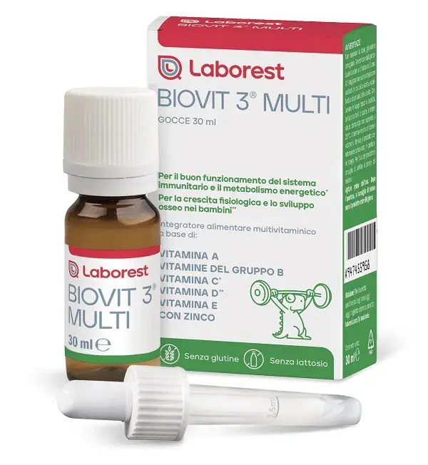 Biovit 3 Multi Integratore Energizzante Multivitaminico Per Bambini 30 ml