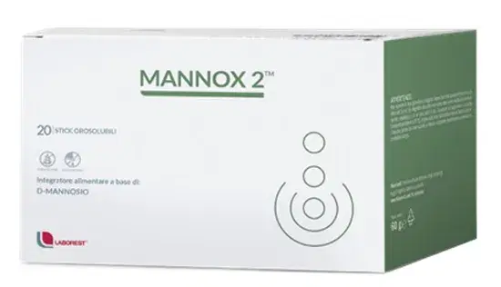 Mannox 2Tm Integratore Per Il Benessere Delle Vie Urinarie 20 Stick Orosolubili