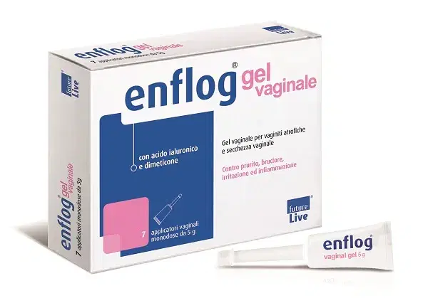 Enflog Gel Vaginale Lenitivo con 7 Applicatori Monodose