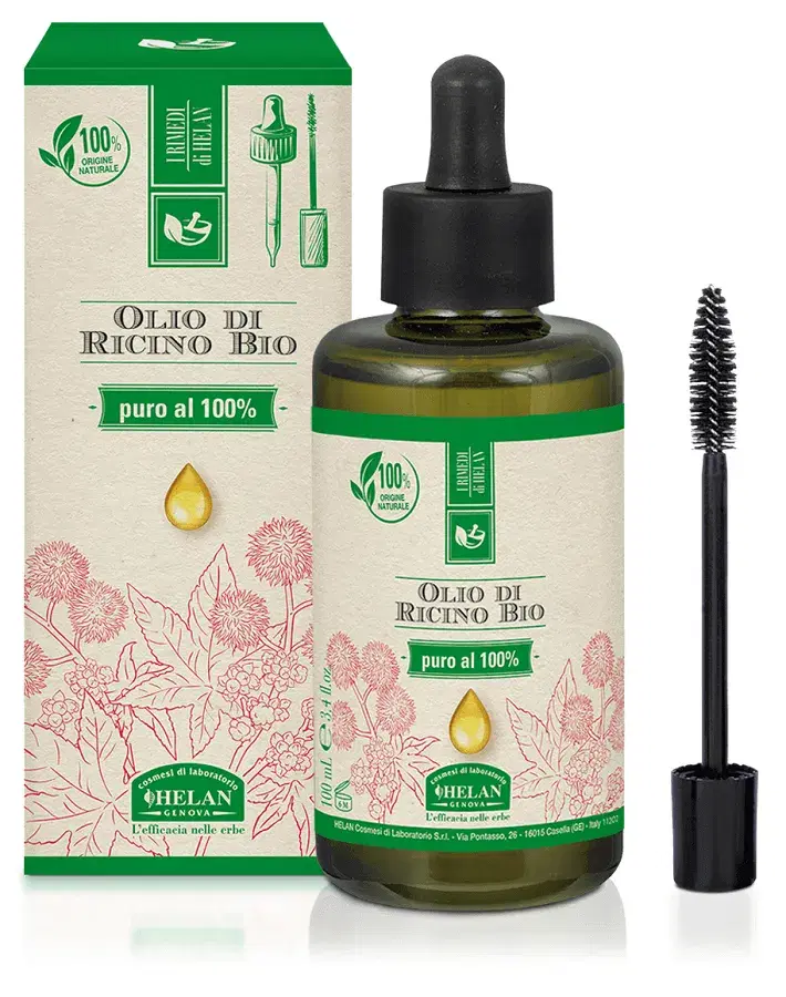 I Rimedi Olio di Ricino Biologico per Capelli e Pelle 100 ml