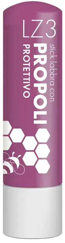 Lz3 Stick Labbra Idratante e Protettivo con Propoli e Vitamina E 5ml