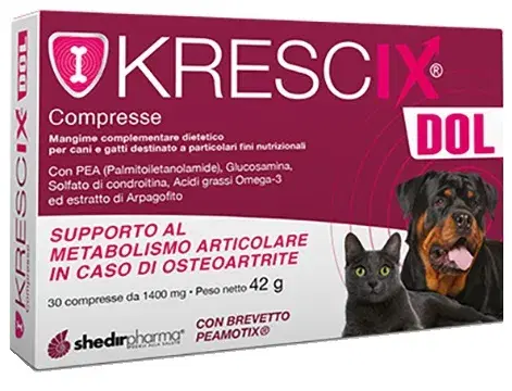 Krescix Dol Integratore per Dolori Articolari 30 Compresse