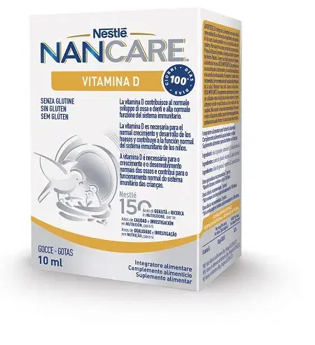 Nestlè Nancare Integratore di Vitamina D in Gocce 10 ml