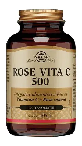 Rose Vita C Integratore in Compresse da 500 mg con 100 Compresse