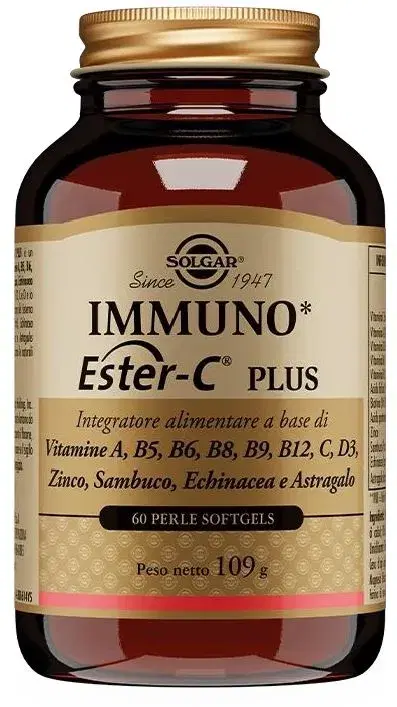 Immuno Ester-C Plus Integratore Immunitario 60 Compresse per Difese Naturali