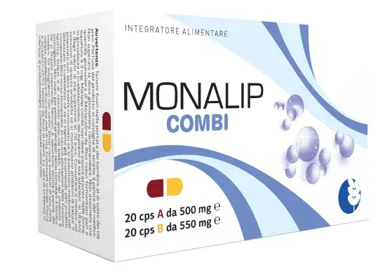 Monalip  Combi Integratore Alimentare 20 Capsule A + 20 Capsule B