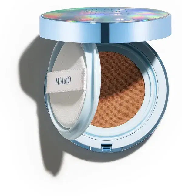 Miamo Second Skin Mesh Fondotinta Cushion Ricarica Bronze Spf50+