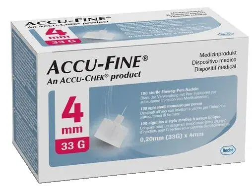 Accu-Fine Ago Penna G33 per Iniezioni Semplici 4mm