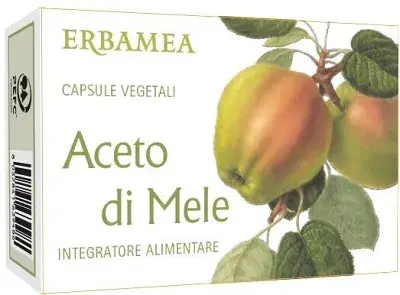 Erbames Aceto Di Mele Integratore per il Controllo del Peso 30 Capsule