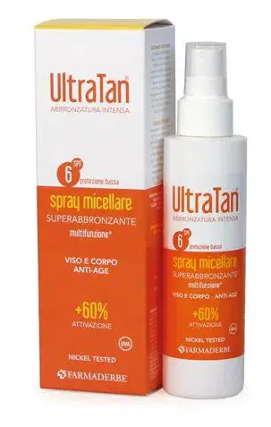 Ultra Tan Spray Solare SPF6 Micellare Multifunzione 150 ml