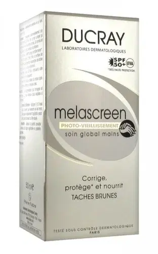 Ducray Melascreen SPF50+ Crema Mani Protezione Anti-Invecchiamento 40 ml