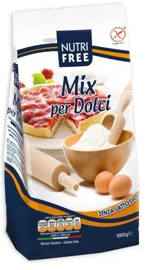 Nutri Free Mix Miscela Di Farine Per Dolci Senza Glutine 1 Kg