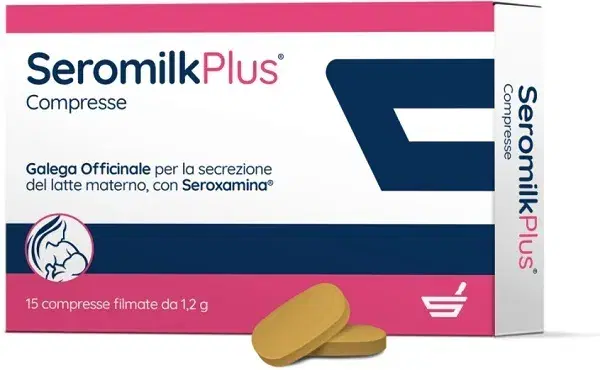 Seromilk Plus Integratore per Stimulare il Flusso del Latte 15 Compresse