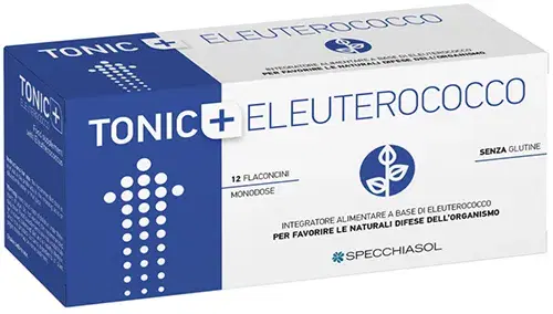 Specchiasol Tonic+ Eleuterococco Integratore Energia e Vitalità 12 Flacon