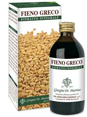 Fieno Greco Estratto Integrale 200 ml per Benessere Digestivo