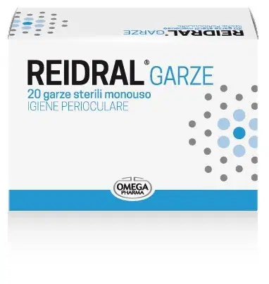 Reidral Garze Sterili Per Igiene Oculare 20 Pezzi