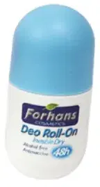 Forhans Cosmetics Deo Roll-On Invisible Dry 50ml