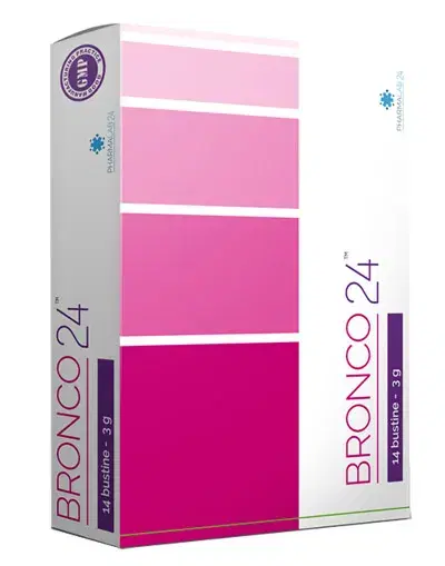 Bronco24 Integratore per le Vie Respiratorie 14 bustine