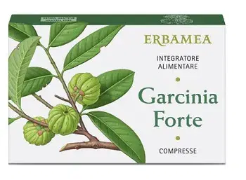 Erbamea Garcinia Forte Integratore per il Peso Corporeo 30 Compresse