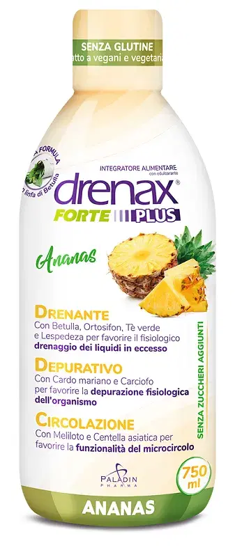 Drenax Forte Ananas Plus Integratore Drenante 750 ml