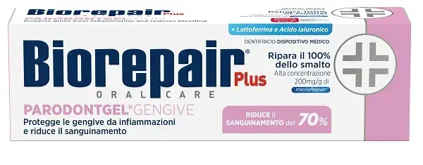 Biorepair Plus Parodontgel Dentifricio per Gengive Infiammate 75 ml