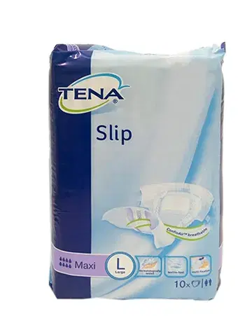 Tena Slip Maxi Pannolino a Mutandina per Incontinenza Taglia L 10 pezzi