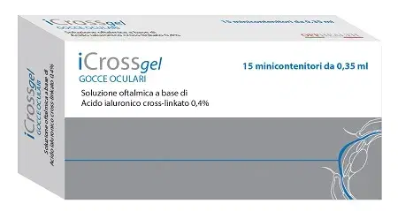 iCross Gel Gocce Oculari Lubrificanti 15 Oftioli