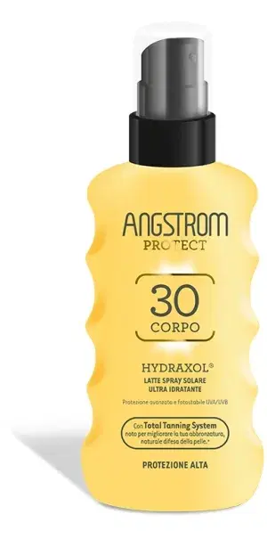 Angstrom Protect Latte Spray Solare Corpo Ultra Idratante Spf30 175 ml