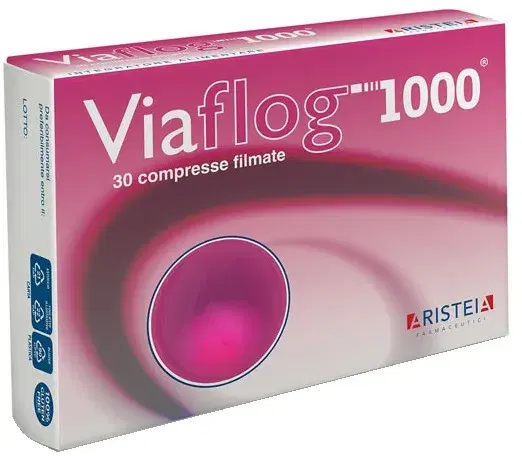 Viaflog Integratore Antinfiammatorio 1000mg 30 Compresse