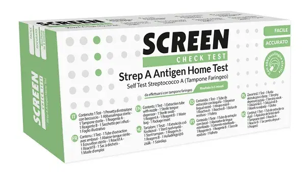 Screen Pharma Screen Test Streptococco 2Pezzi