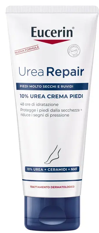 Eucerin UreaRepair 10% Plus Crema Rigenerante Piedi Pelle Secca 100 ml