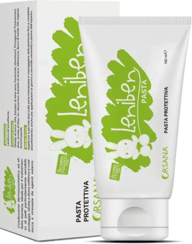 Leniben Pasta Protettiva Idratante Pelle Secca 100 ml