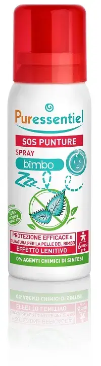 Puressentiel Spray Sos Insetti Bimbo Effetto Lenitivo 60 ml