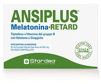 Ansiplus Melatonina Retard 20 Compresse