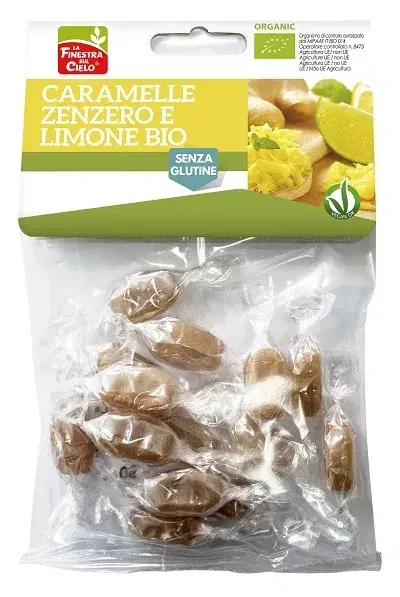 CARAMELLE ZENZE LIMONE BIO