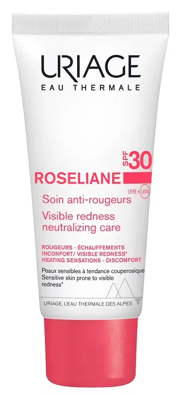 Uriage Roseliane Crema Spf30 Trattamento Anti-arrossamento Lenitivo 40 ml