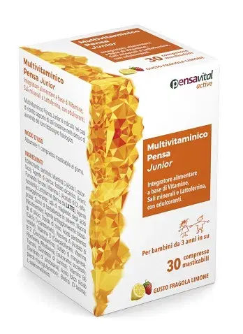 Pensa Pharma Multivitaminico Junior Integratore Vitamine E Minerali 30 Compresse