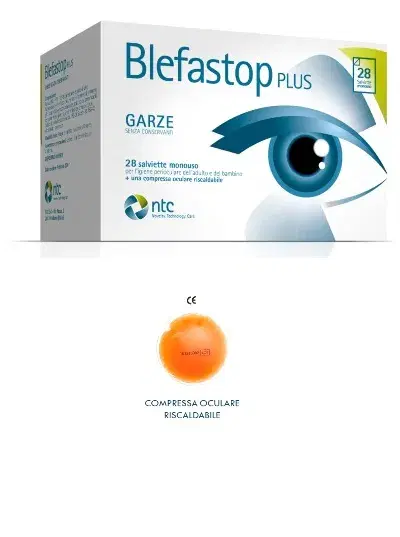Blefastop Plus Garze Oculari In Cotone Monouso Lenitive 28 Pezzi