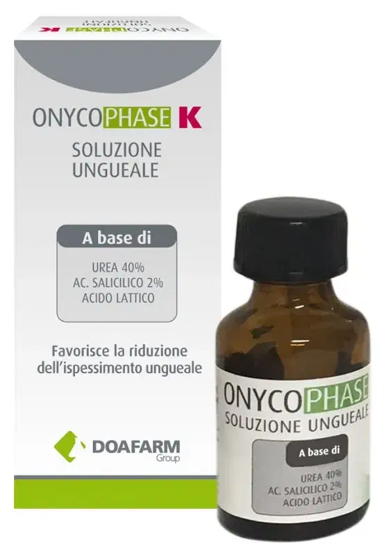 Onycophase K Soluzione Unghie Ipercherotosi Subungueale 15 ml