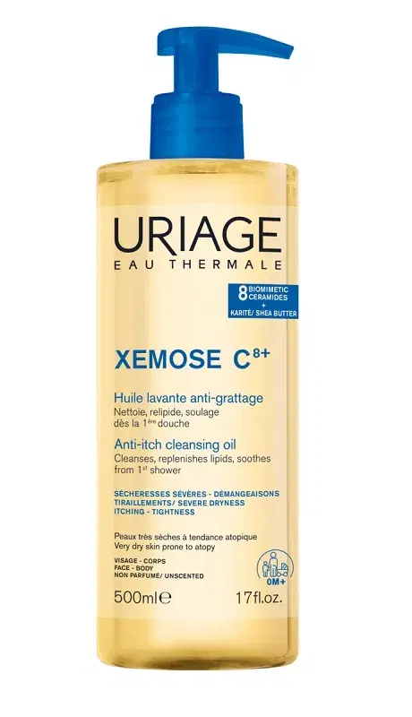 Uriage Xemose Olio Detergnte Lenitivo Pelle Secca a Tendenza Atopica 500 ml