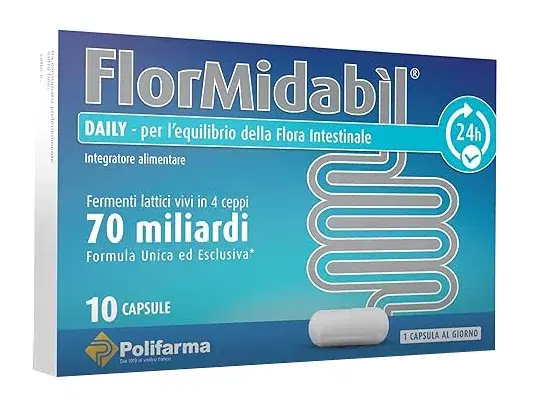 Flormidabil Daily Fermenti Lattici Integratore 10 Capsule