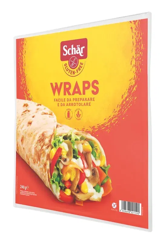Schar Wraps Piadina Arrotolata Senza Glutine 240 g