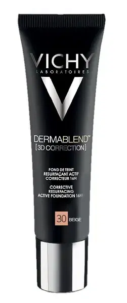 Vichy Dermablend 3D Correction Fondotinta Elevata SPF25 Coprenza 30 Beige 30 ml