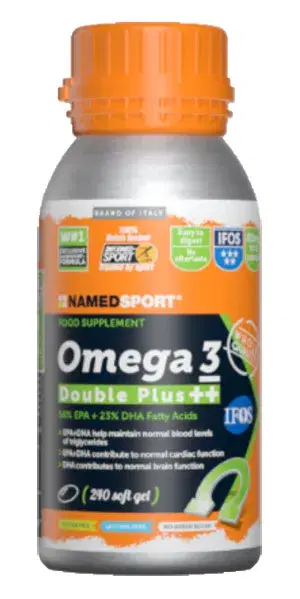 Named Sport Omega3 Double Plus Integratore di Acidi Grassi 240 Capsule