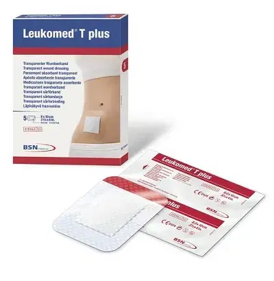 Leukomed T Plus Medicazione Post-Onperatoria Trasparente Impermeabile 7,2X5cm