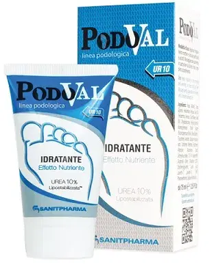 Podoval Crema Idratante UR10 per Piedi Secchi 75ml