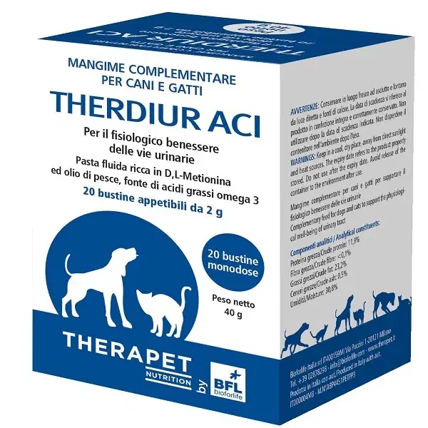 Therdiur Therapet Mangime Complementare Cani/Gatti 20 Bustine